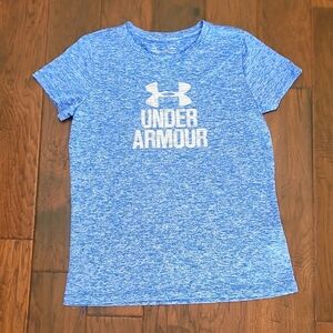 Under Armour Women's HeatGear Blue Shirt size Medium
